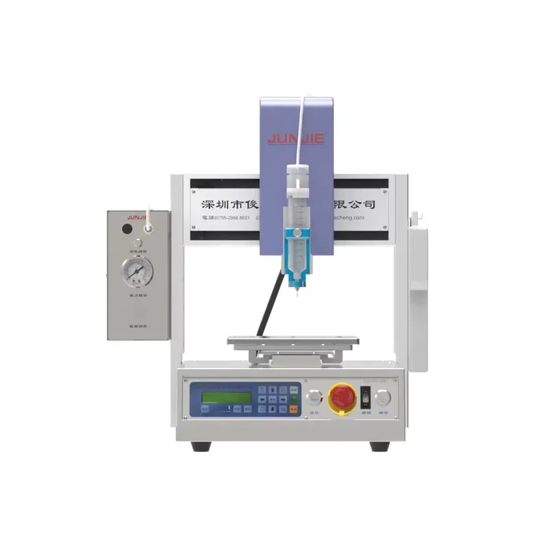 Fully automatic three-axis high-precision 220V motor PLC dispensing machine with 1-year warranty, suitable for PCB LED