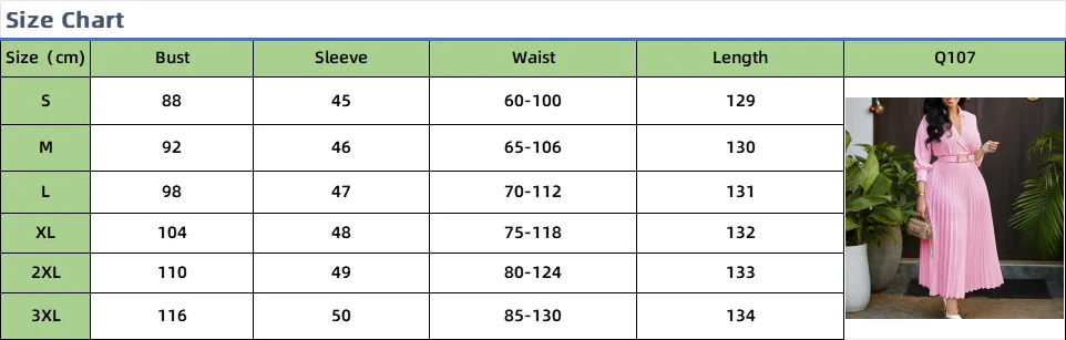 Gowns Dashiki African Dresses for Women Summer Autumn African 3/4 Sleeve V-neck Polyester Party Evening Pleat Dress With Belt