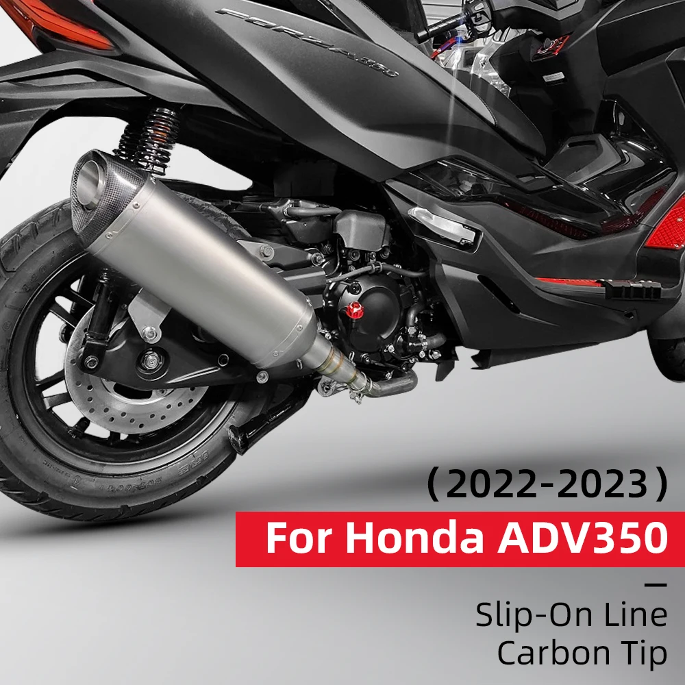 FOR HONDA ADV350 Motorcycle Racing Performance Exhaust Racing Line Original Location Motorcycle Muffler