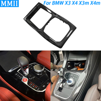 For BMW X3 G01 X4 G02 X3m F97 X4m F98 2022+ Replacement Carbon Fiber Gear Shift Control Panel Cover Car Retrofitting Accessories