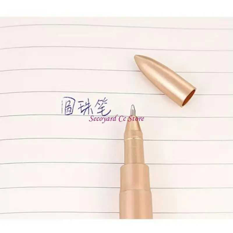 

N3UC 5Pcs Pointed Ballpoint Pen 0.5MM Blue Or Black Inks For Students Writing