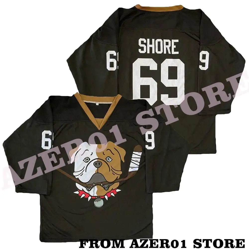 Shoresy Sudbury Bulldogs hoki Jersey hoodie Merch Musim Dingin Pria/Wanita lengan panjang kaus hoodie Logo Crewneck