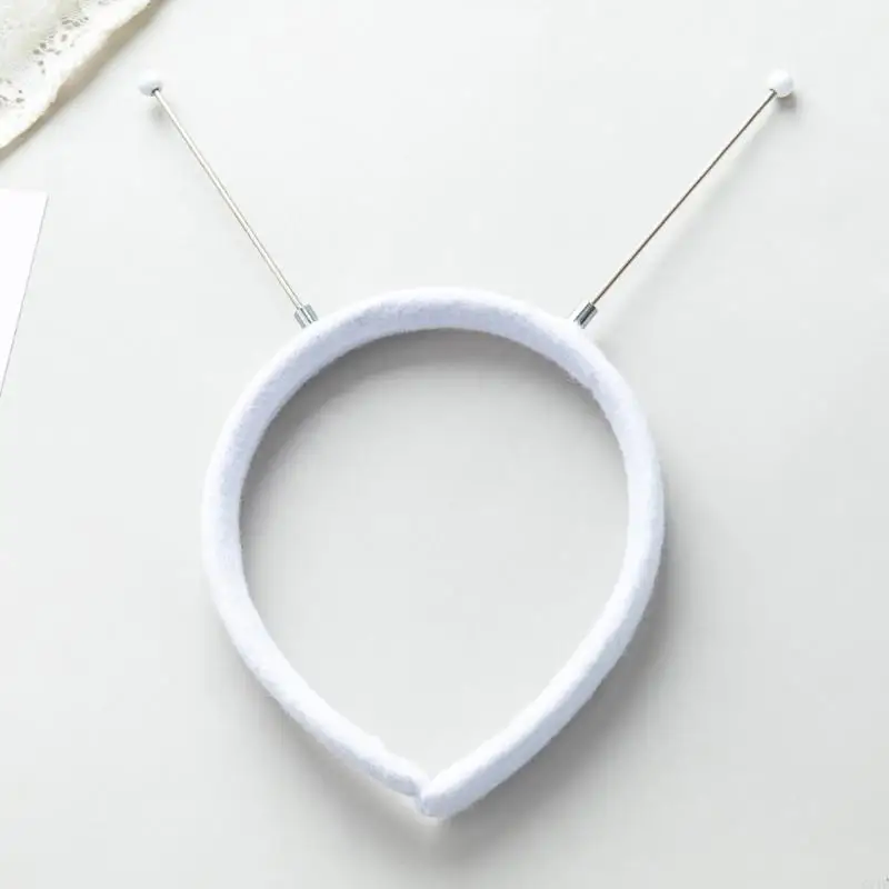 

Модный обруч для волос, удобный ободок для волос, аксессуар для волос с чужой антенной, повседневная повязка ручной работы для и