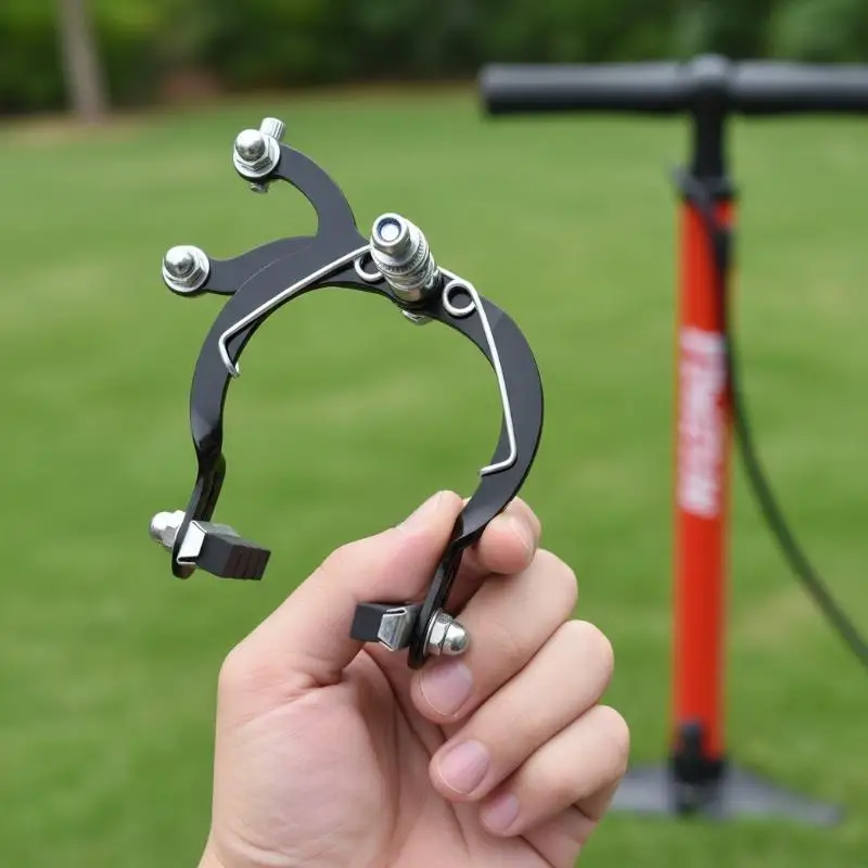 1PC Durable Lightweight C-Shape Road Caliper Brake Precise Front Brake With Smooth Installation Technology For Bicycles