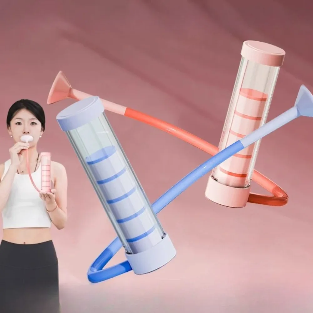 

1 Set Breathing Exercise Device Abdominal Muscle Trainer Deep Breathing Dumbbell Men Women Adults Lung Capacity Training Device