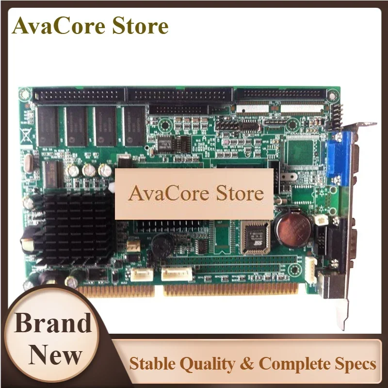 AvaCoreIn Stock Onboard VIA 400MHz CPU 32M RAM VIA VT8601T+VT686B Chipset Half-size Motherboard