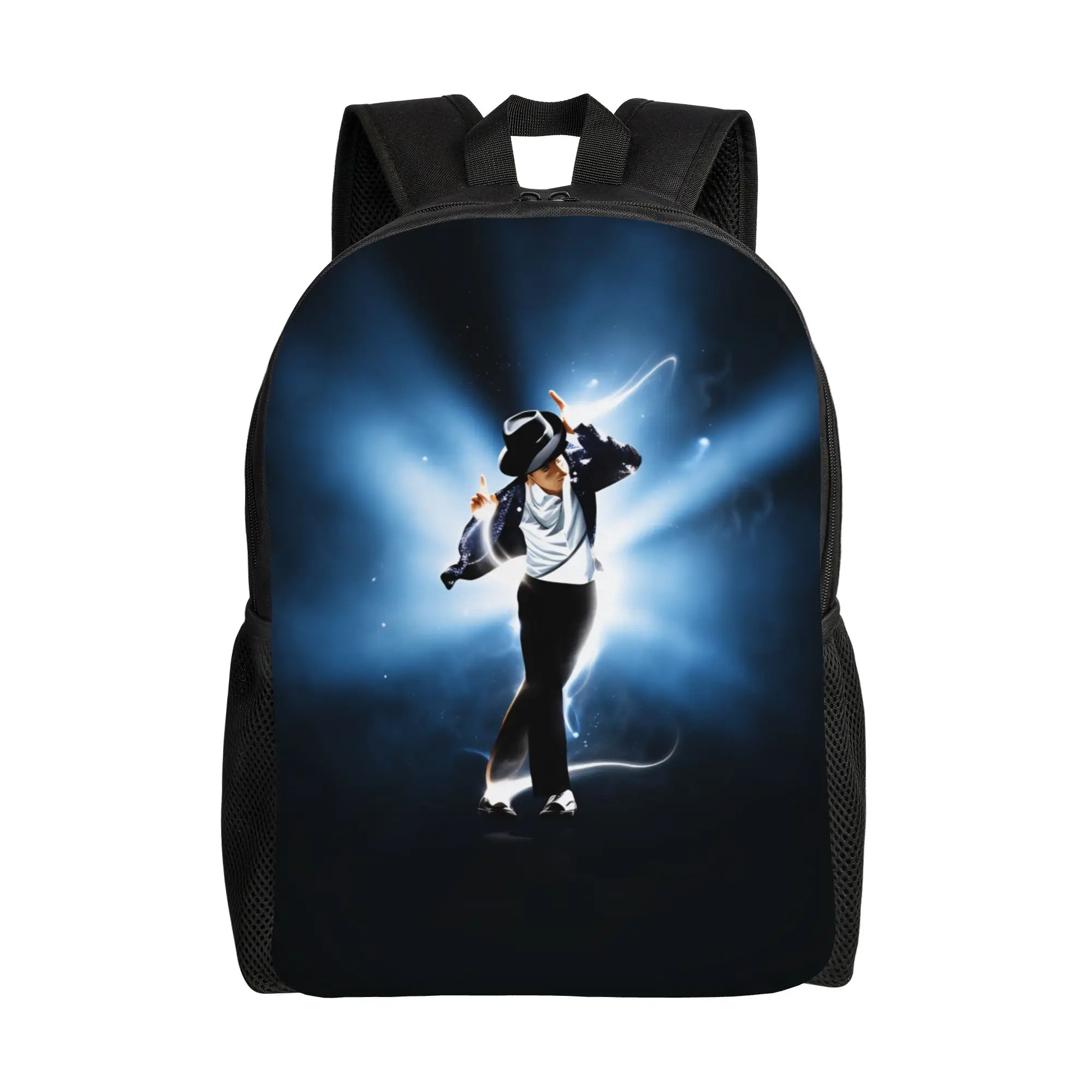 

Michael Jackson Musicians Backpack Female Breathable Backpacks Polyester Modern High School Bags Sport High Quality Rucksack
