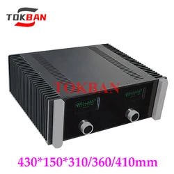 Tokban Audio MC4315 430*150*310/360/410mm McIntosh Class A Power Amplifier Chassis Enclosure DIy Home Amp Case Shell
