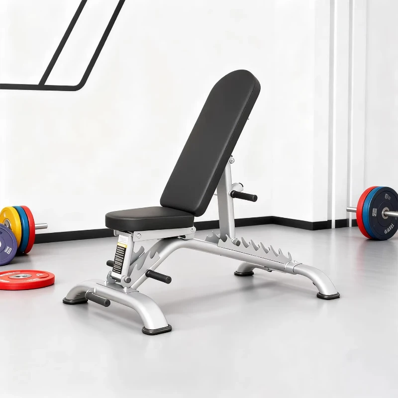 

Dumbbell stool Commercial fitness chair Household multi-functional sit-up aids Asuka right angle flat bench push stool