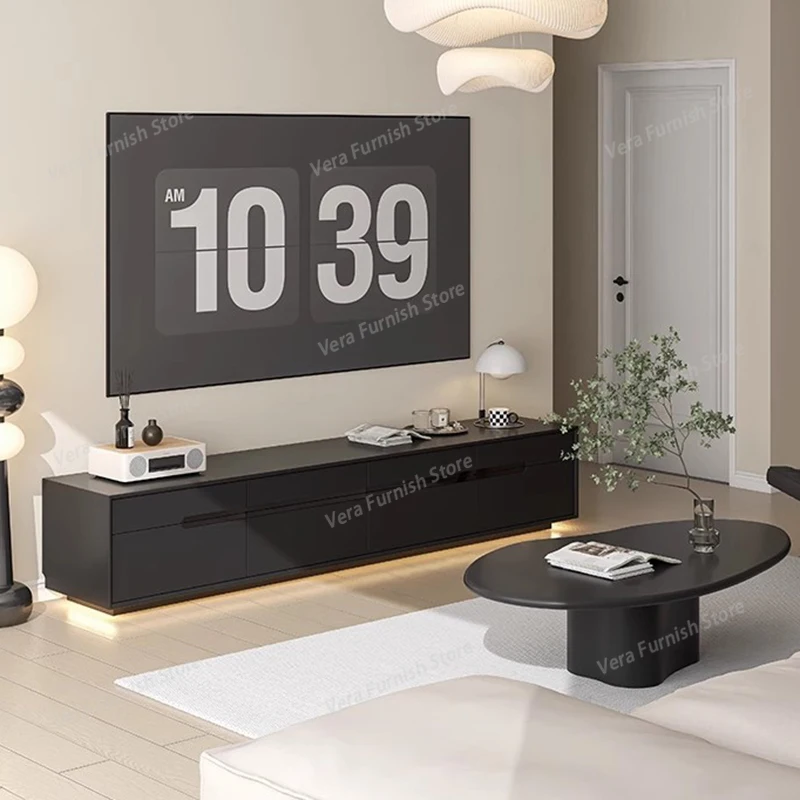 White Minimalist Tv Stands Living Room Salon Console Modern Designer Tv Table Universal Storage Muebles Para Tv Home Furniture