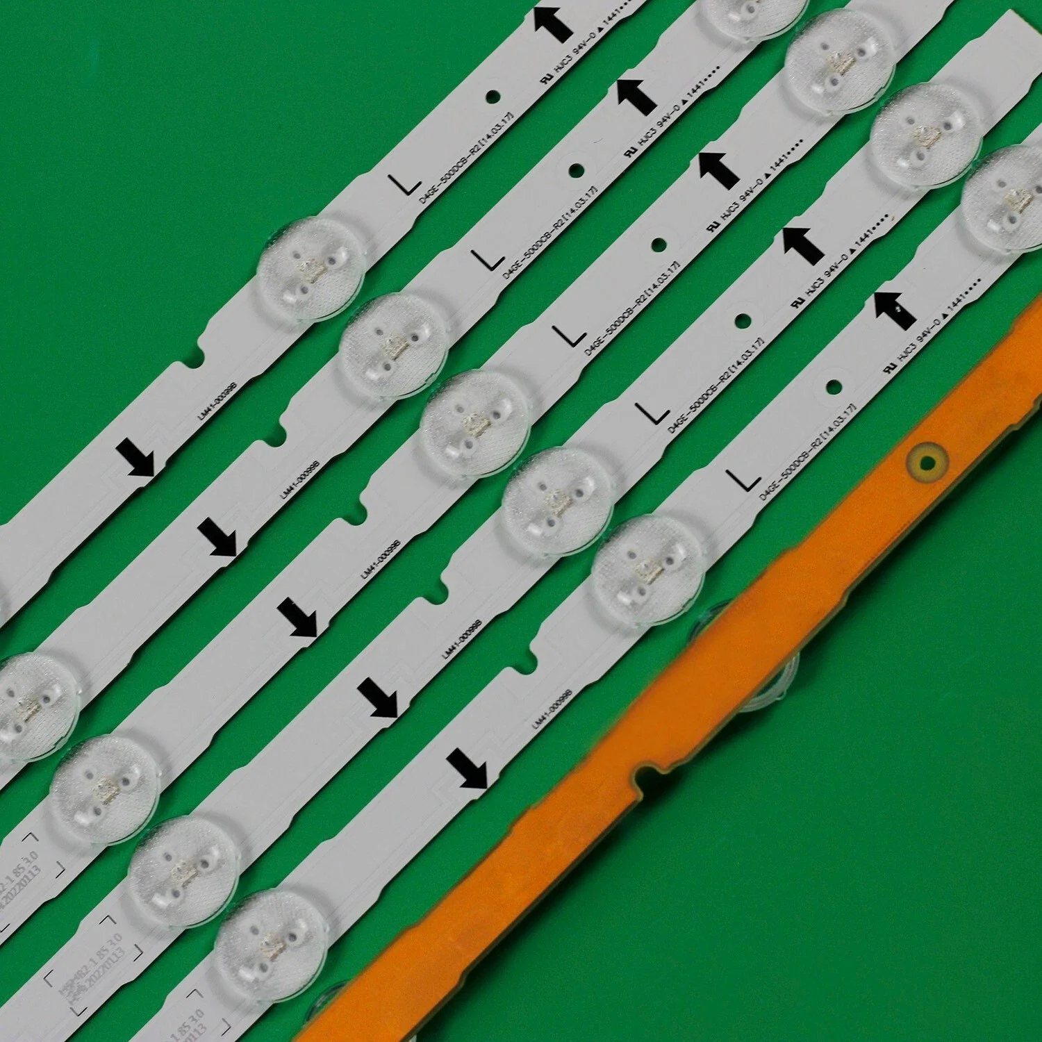 Zestaw/12 szt. Listwy LED do UE50H6350 UE50H5030 UE50H6270 UE50H6470 UE50J5600 UE50J6200 UA50J5100 UA50J5570 UE50H5500 UN50J5300AGXZD