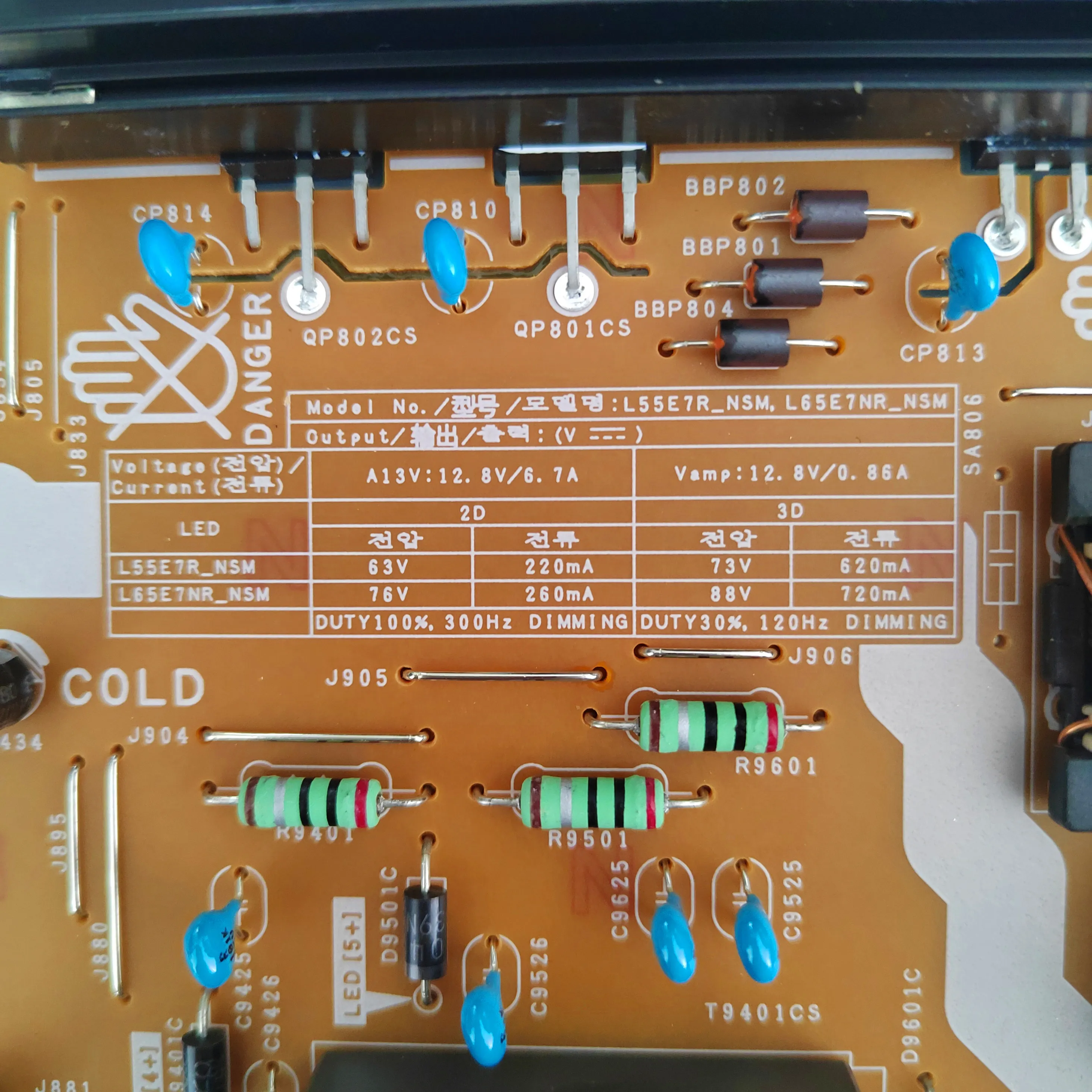 Nowy BN44-00878E BN4400878E L65E7NR-NSM płyta zasilająca 65-calowy UE65NU8000 QN65Q6FNAFXZA UN65NU8000FXZA UE65NU7020T TV