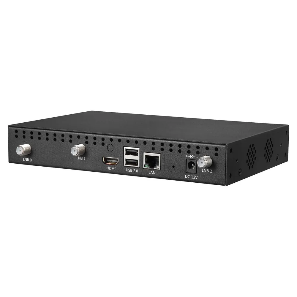 TBS2903 MOI Plus 3 X DVB-S2/S to IP Gateway Mini Server for Transfer Free Satellite  TV Channels to IP Streams view 5