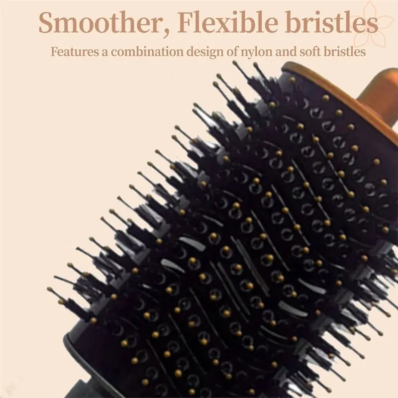 A23F-Round Volumizing Brush& Smoothing Comb Noyal For Shark Flexstyle Blow Dryer Attachments Styling A