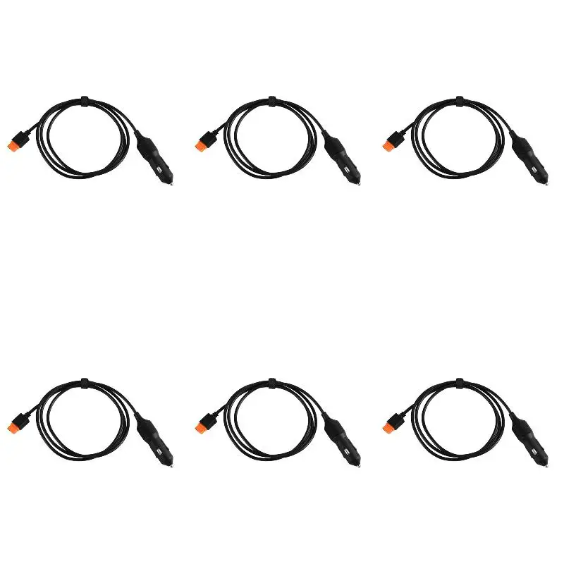 6Pack X(Portable Car Charging Cable Adapter Connector for Solar Generators