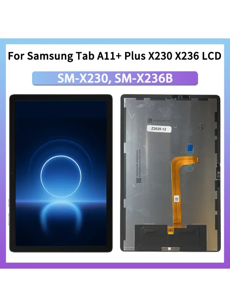 Wyświetlacz LCD z ekranem dotykowym (digitizer) do Samsung Tab A11+ A11 Plus SM-X230 SM-X236 SM-X235 X230 X236 X235 - przetestowany — zdjęcie produktu 7