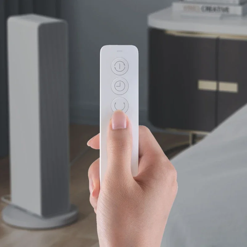 سخان ذكي لاسلكي للتحكم عن بعد ، سخان كهربائي قوي الطاقة ، مروحة هواء دافئ للمنزل ،