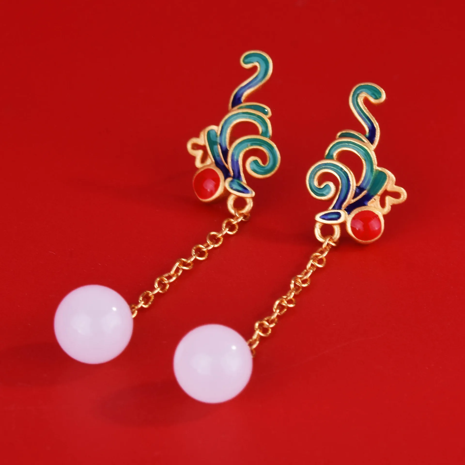 S925 Sterling Silver Retro Fringed Long Earrings And Studs Fashionable Pendants Chic Jewelry Pieces Designed For Modern Women