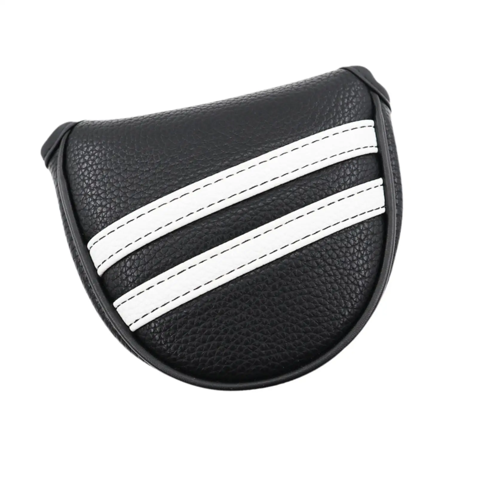 Golf Mallet Putter Cover Outdoor Sports PU Leather Shield Headcover Golfer Training Accessory for Golfing Equipment