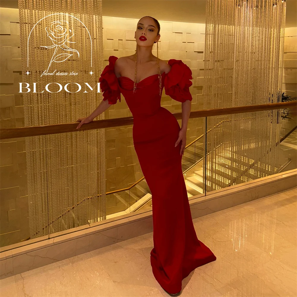 

Платье «Русалка Everning» по индивидуальному заказу, милое вечернее платье длиной до пола, с короткими рукавами, простой дизайн с оборками, высокое качество