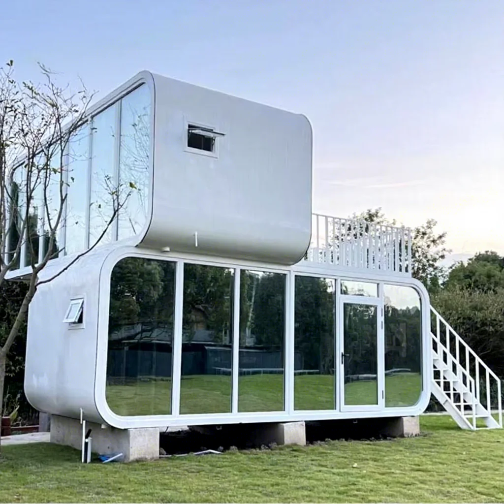 Creative Modular Apple Cabin Container House 20ft 40ft Prefab Room Modern Portable Building