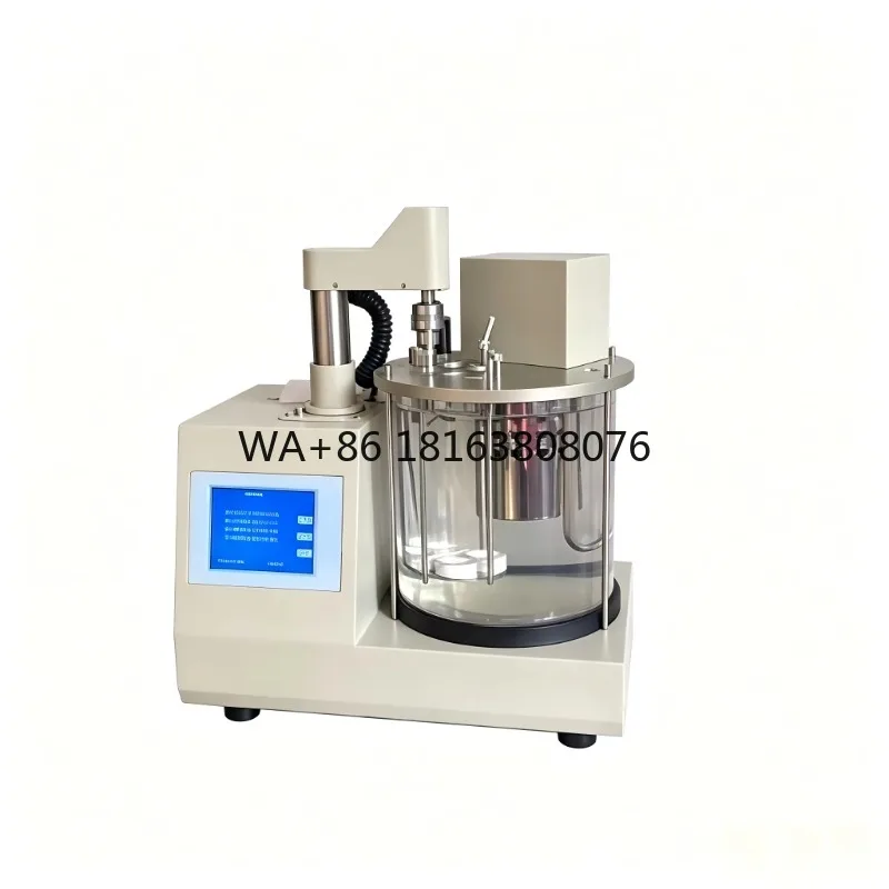 8 Inch LCD Touch Screen Oil Emulsion Breakdown Analyzer ASTM D1401 Four Samples Simultaneous Lubricant Water Separability Tester