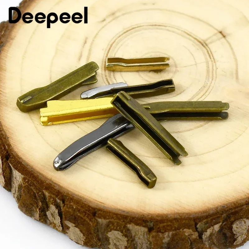 10/30Sets Deepeel 3#5#8#10# Metal Non-slip End Lock Zippers Zip Repair Kit Coat Clothes Zipper Stopper Sewing Craft Accessory