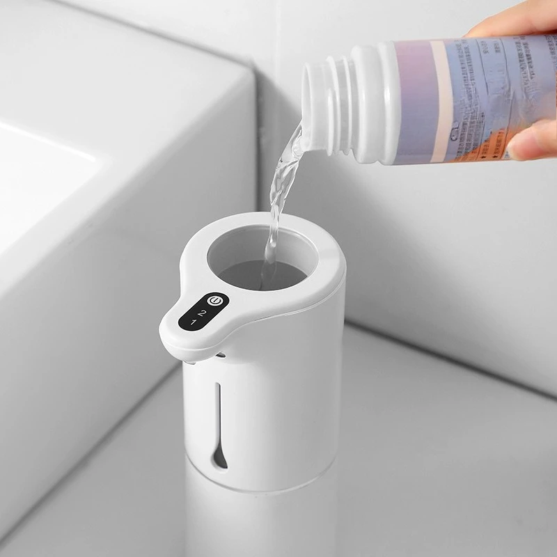 Automatic Touchless Foam Soap Dispenser, Infrared Sensor Smart Dispenser for Bathroom Kitchen