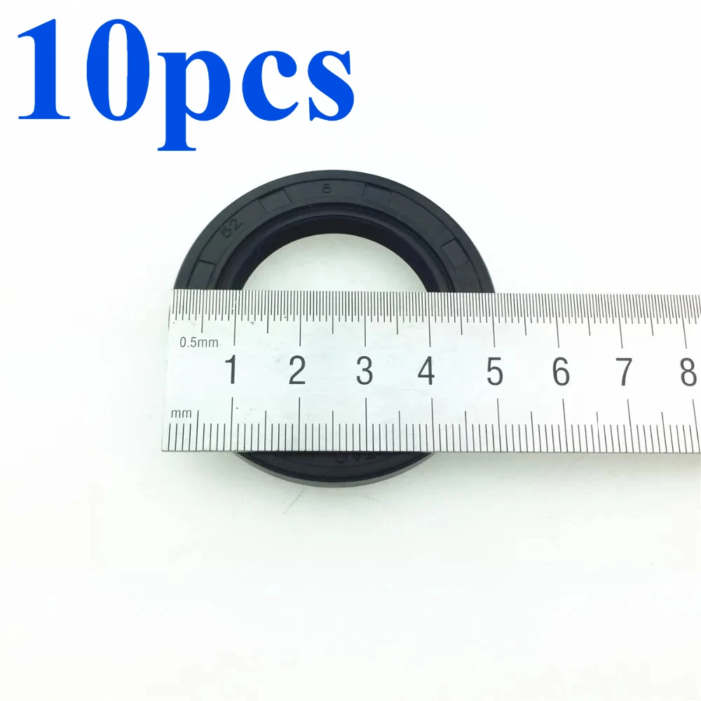 

10pcs For generator water pump parts 2/3kw5/6.5 kW 188/190F crankshaft oil seal