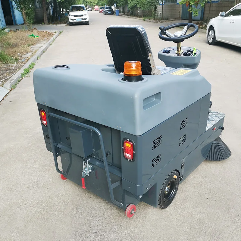 Street Sweeper Industrial Road Sweeping Equipment Best Selling Ride On Floor Scrubber Shopping Mall Customized CIP