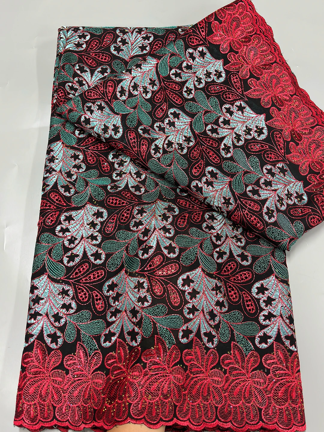 

Африканское нигерийское оригинальное кружево 2025 года: высококачественная хлопковая тюлевая ткань для свадебных платьев и вечерних нарядов, швейцарский вуалевый кружевной материал для шитья