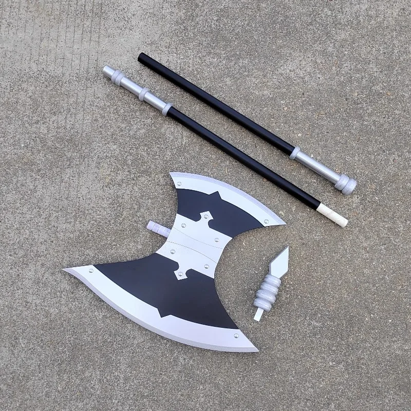 160 ซม.อุปกรณ์เสริมคอสเพลย์สตาร์ค บียอนด์ เจเนอรี่'Frieren Cosplay Prop Huetark Axe PU รุ่นอะนิเมะเครื่องแต่งกายปาร์ตี้อุปกรณ์ประกอบฉาก