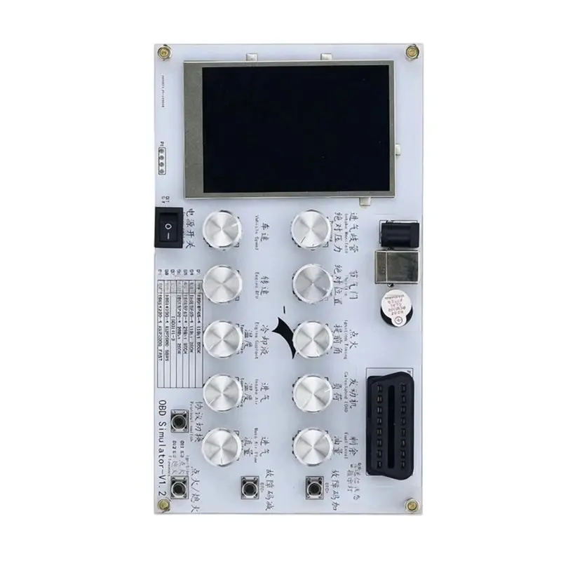 ELM327 Development Simulator Automotive ECU OBD Simulator For Passenger Cars-A08Q