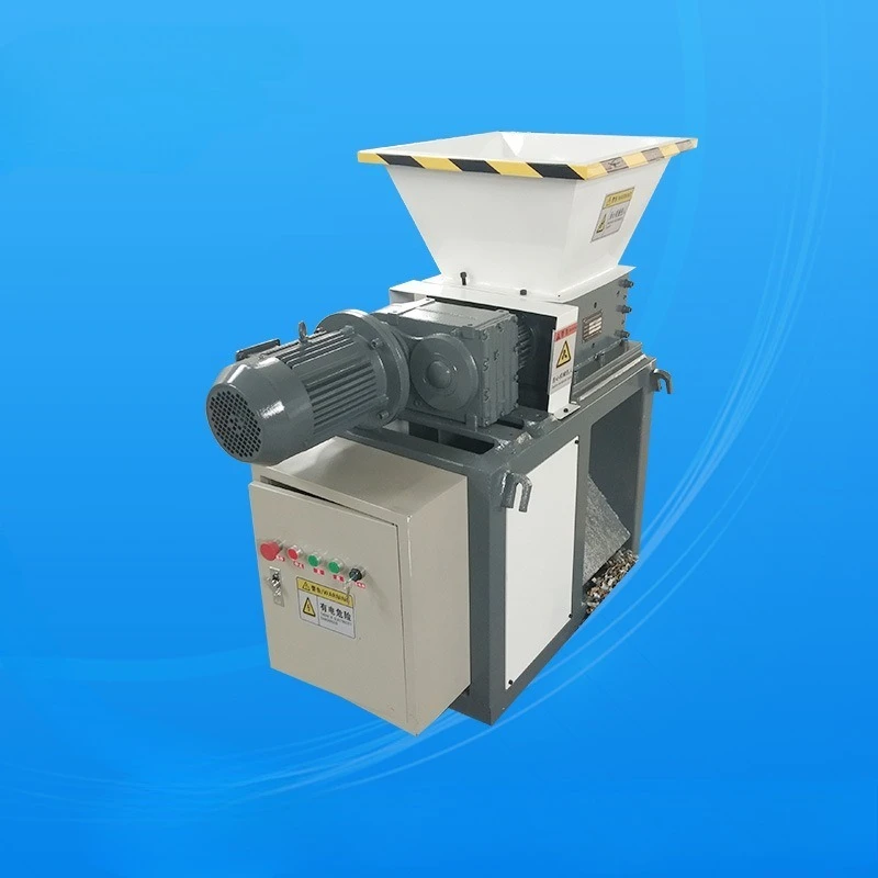 EB300 small game currency double shaft shredder, laboratory plastic shredder
