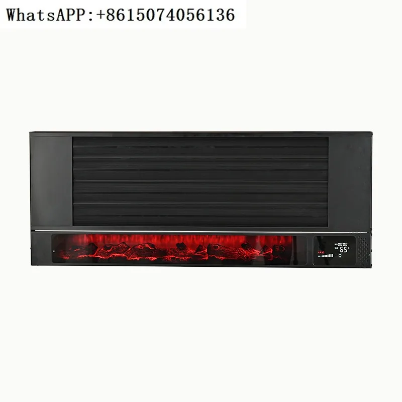 Simulation flame fireplace small heater European and American British standard desktop hot air wall-mounted heater