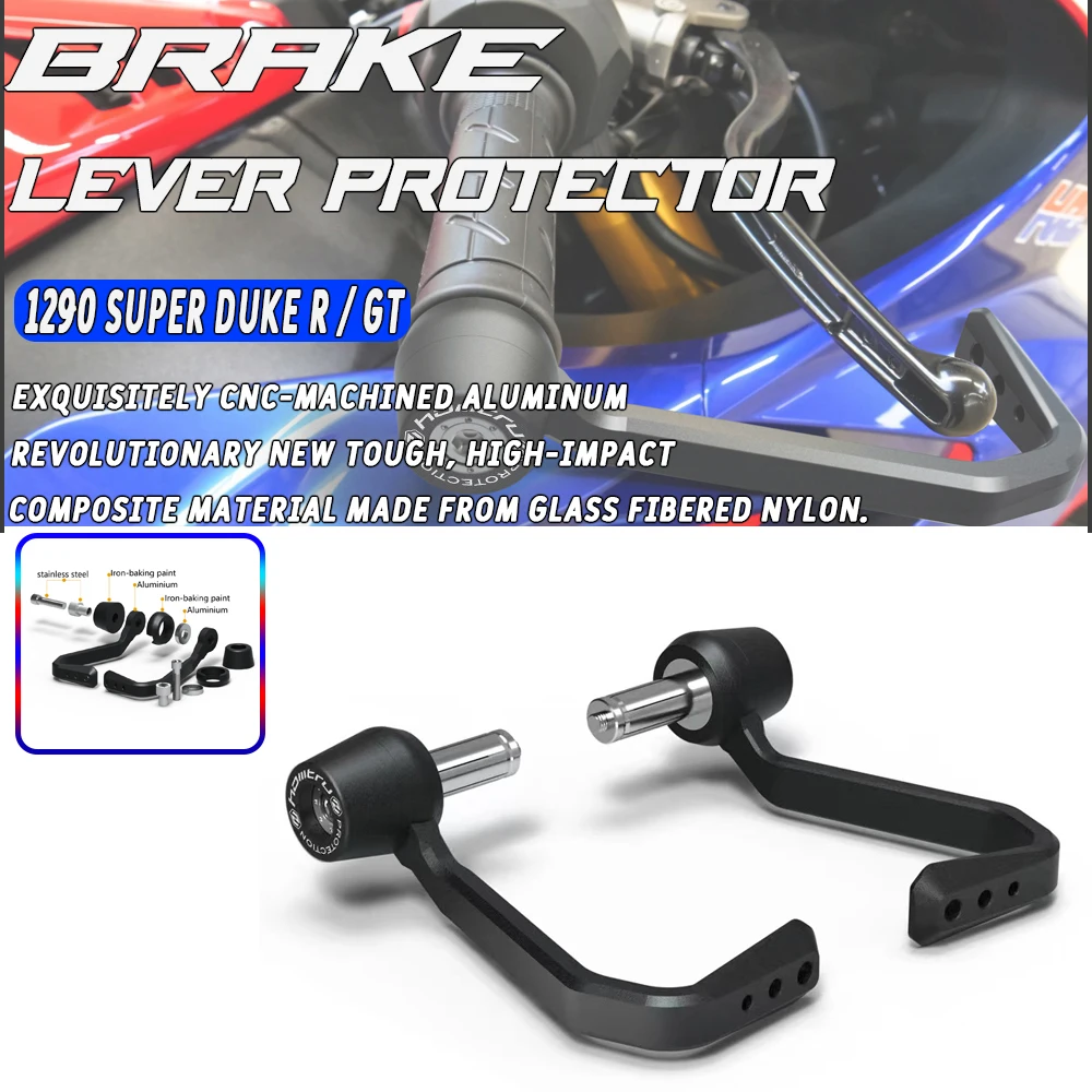 

For KTM 1290 Super Duke R / GT / RR / R EVO / 2013-2023 Levers Guard Brake Clutch Handlebar Protector CNC Motorcycle Bow Guard