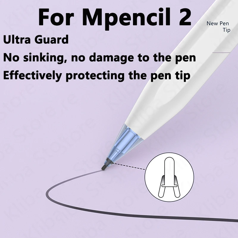 Funda para Huawei m-pencil 2 Caneta Stylus Pen, cubierta protectora de silicona antiarañazos para Huawei Mate Pad, accesorios para lápiz