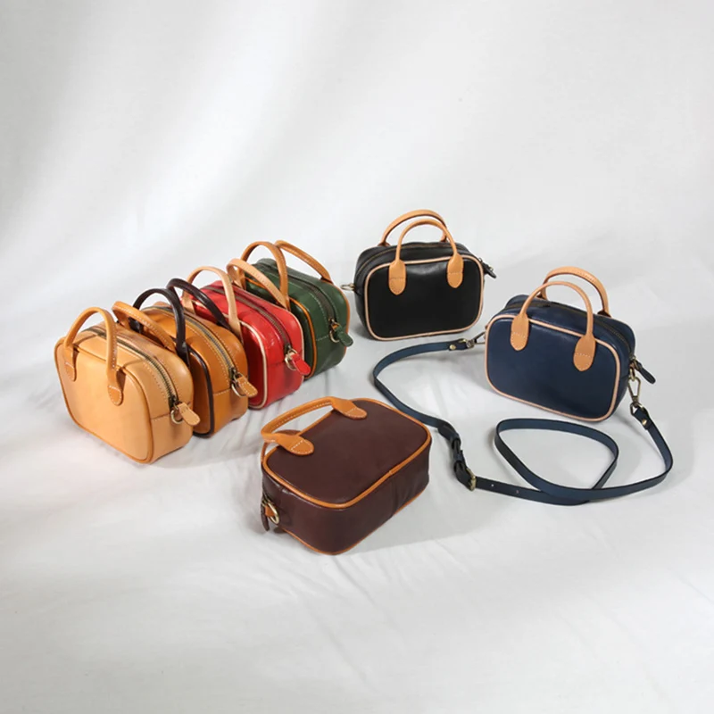 

Cow Leather Fashion Classic Handbags Women Versatile Casual Shoulder Bags Female Chic Trendy Elegant Lady Solid Crossbody Bag