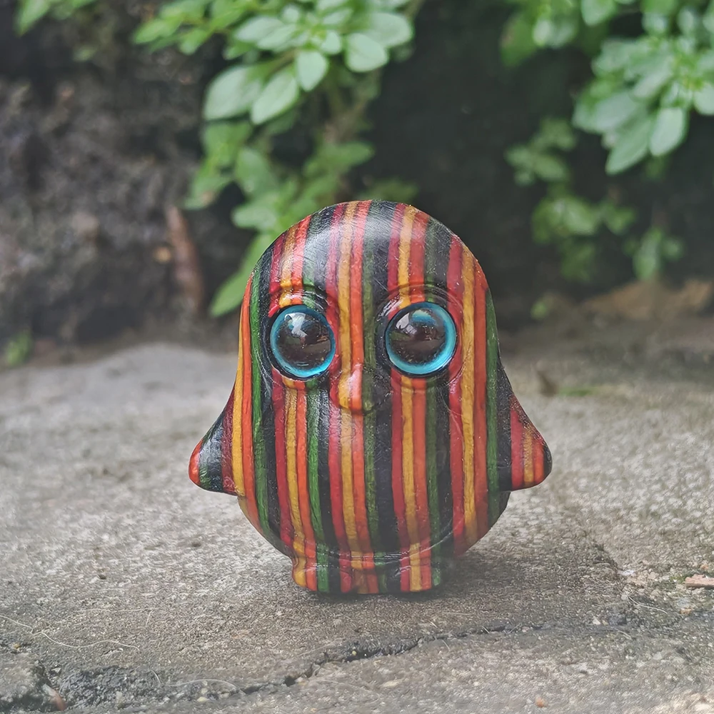 1 Inch Wooden Penguin Ornament, Ethnic Style, Simple Style, Suitable for Holiday Decorations, Home Decorations, Christmas Decorations, Tabletop Decorations, Living Room, Party Decorations