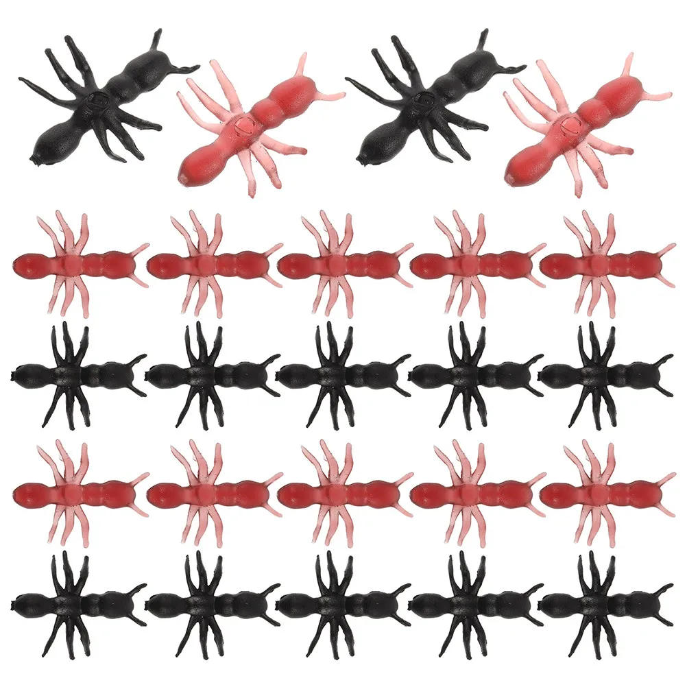 

1000 шт. реалистичных пластиковых муравьев-имитаций для праздничных украшений, реквизита для розыгрышей, декора сада, двора, рабочего стола