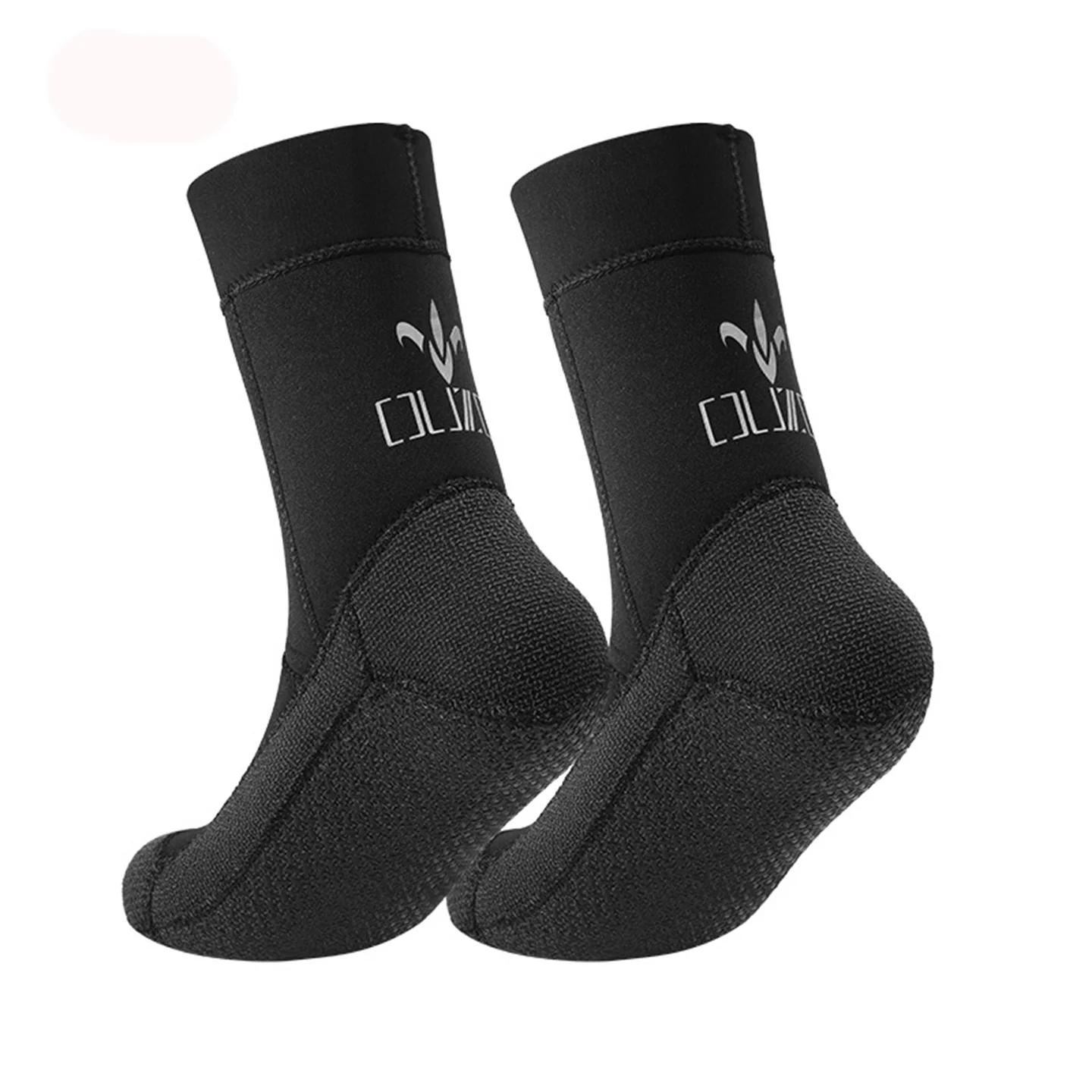 Winter Men Women 5mm CR Elastic Kevlar Neoprene Thermal Diving Socks Snorkeling Swimming Non-slip Wear-resistant Sandbeach Socks