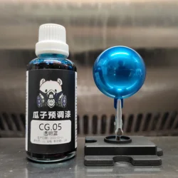 Lacquer Pigment Paint Coating Transparent Color Blue Oiliness Spray Coating Airbrush Model Coloring Pre Mixed Paint CG.05 50ML