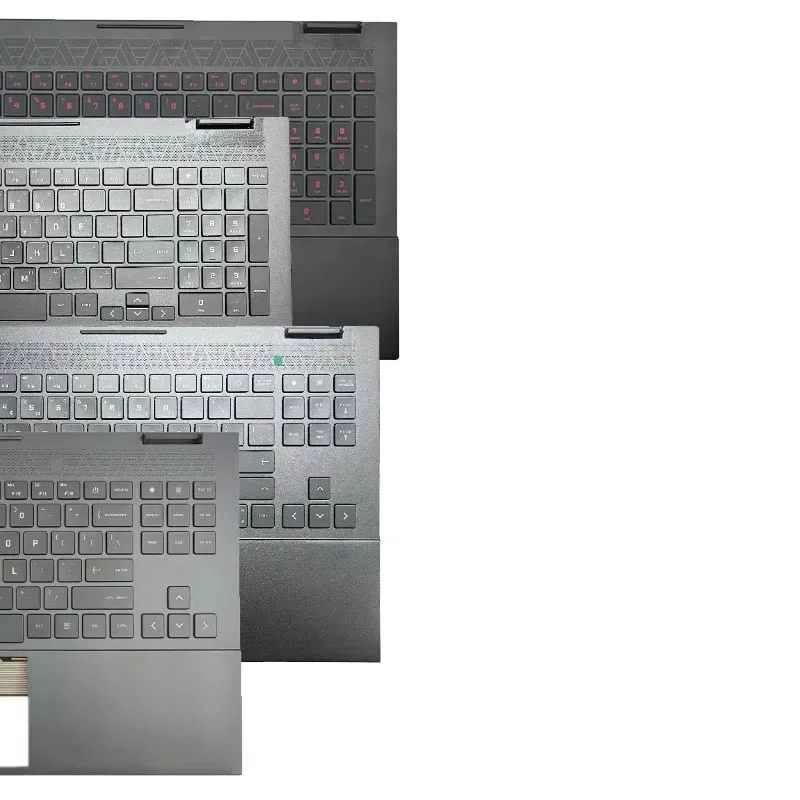 D For HP OMEN 6 15-EK 15-EN TPN-Q236 TPN-Q238 laptop RGB backlit keyboard palmrest upper cover replacement NEW Top Case Keyboard