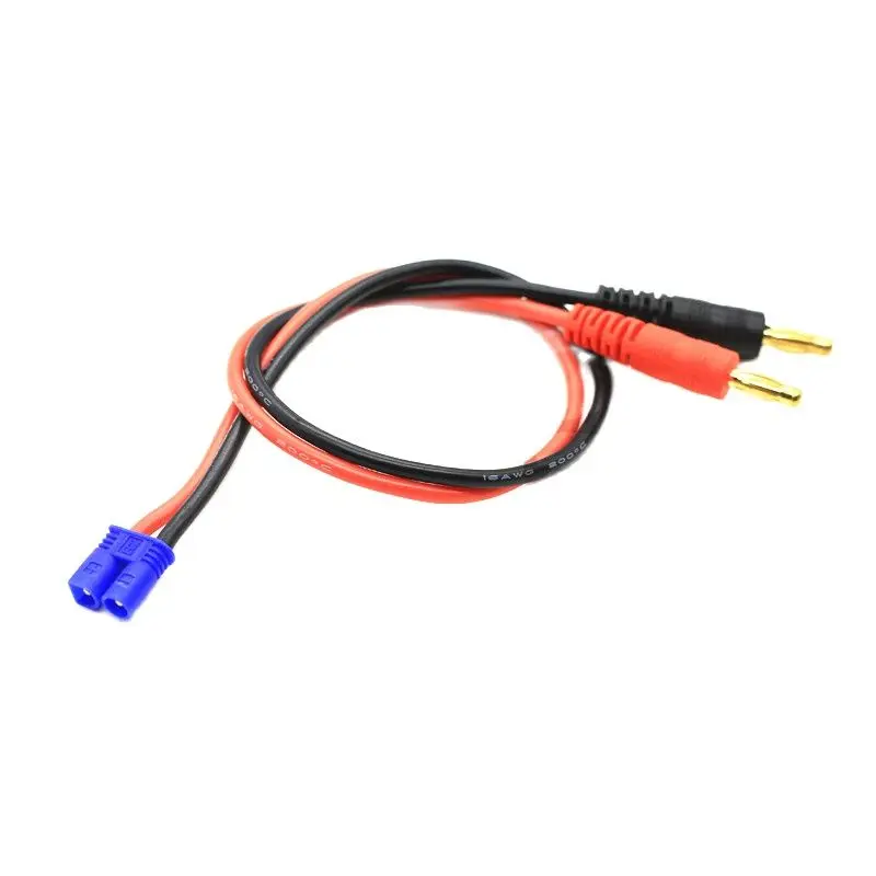 Cavo EC2 batteria linea di ricarica filo girare testa a Banana per iMAX B6 B6AC Balance Charger Wltoys Syma Hubsan H501S RC Boat Drone