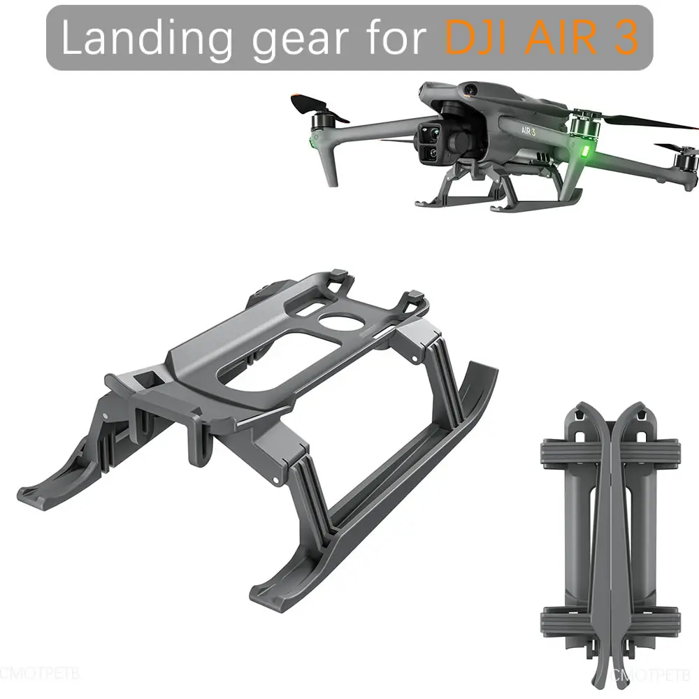 

Protection and Fall Prevention Buffering Training Tripod DJI AIR 3 Drone Landing Gear Leg Foldable Leg Extender Accesorios Drone