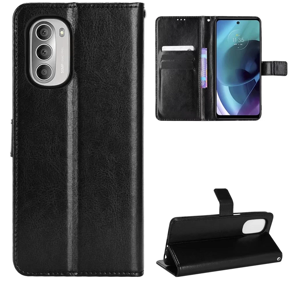 Fashion Wallet PU Leather Case Cover For Motorola Moto G Stylus 2022/G Play/G Power/G10 G200 G51 G71 G41 Flip Protective Shell