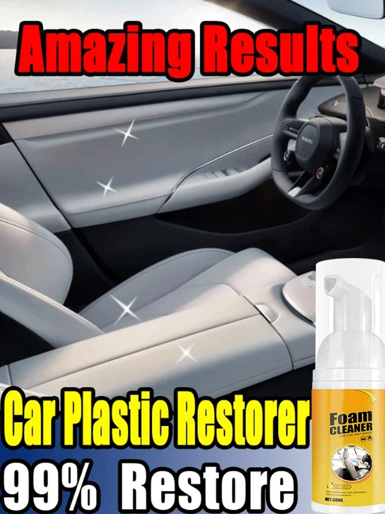 

New Multi-Purpose Foam Cleaner Rust Remover Cleaning Car House Seat Car Interior Accessories Home Kitchen Cleaning Foam Spray