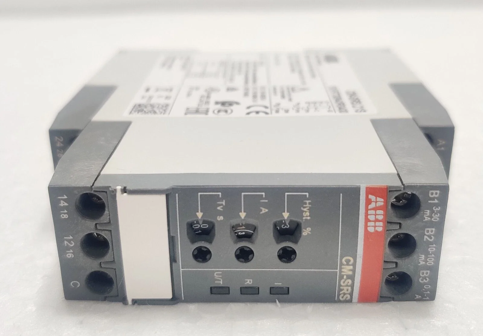 

CM-SRS.21S, 2c/o, 3mA-1A, 24-240VAC/DC 10072047 1SVR730841R0400 Current monitoring relay