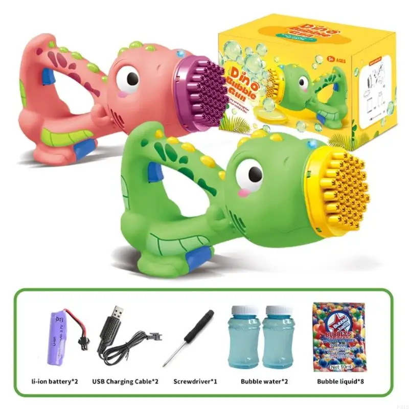 37 Lỗ thổi bong bóng tự động với đèn LED và nhựa abs để chơi ngoài trời và các cuộc tụ họp gia đình giải trí P31B