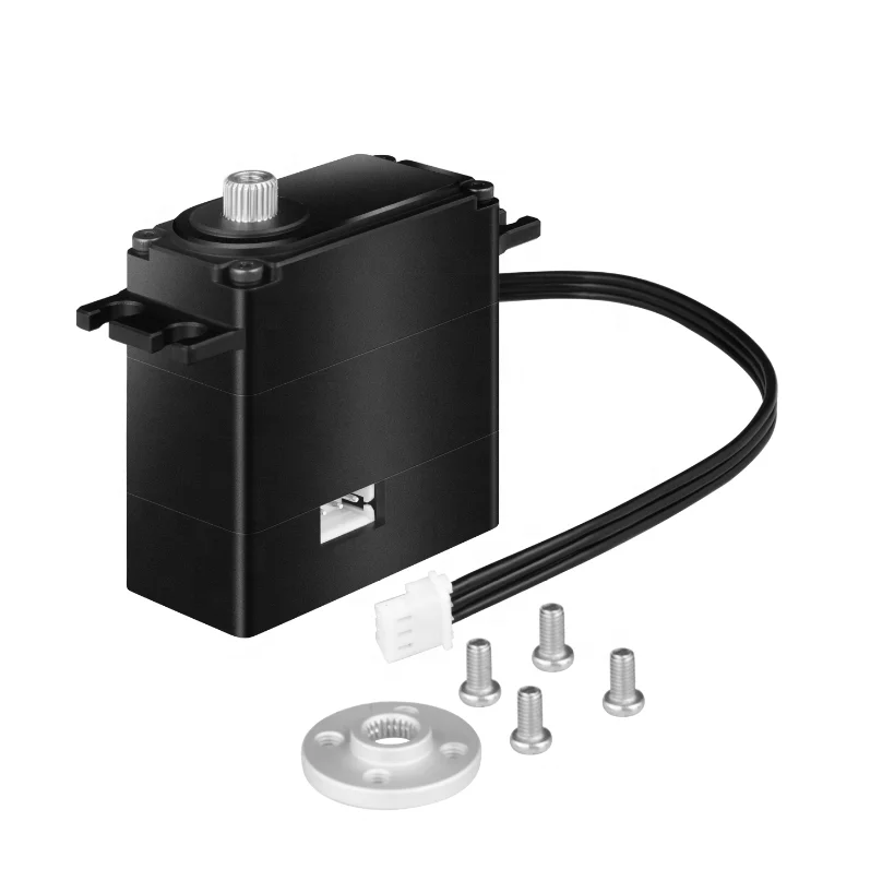 

40kg Metal Gear Double Mode Working Metal Robot Servo With Real-Time Feedback for Automate Equipment Quadruped Robot PTZ